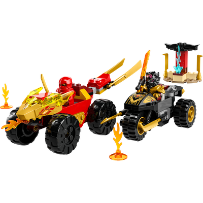 LEGO Kai and Ras's Car and Bike Battle set 71789