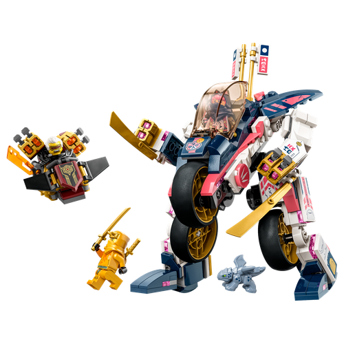 Sora's Transforming Mech Bike Racer