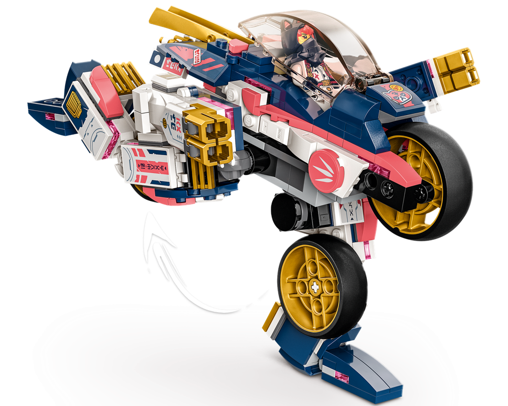 LEGO Set 71792-1 Sora's Transforming Mech Bike Racer (2023 Ninjago