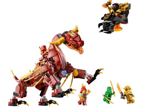 Heatwave Transforming Lava Dragon