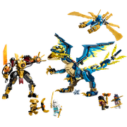Elemental Dragon vs. The Empress Mech