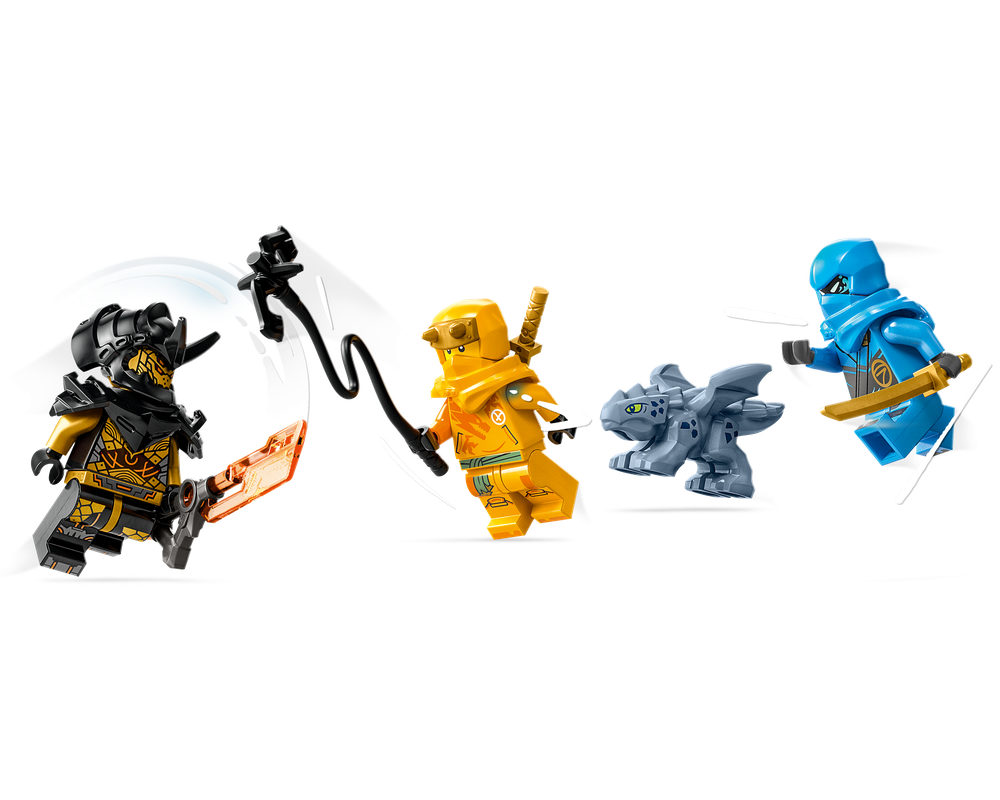 LEGO Set 71798-1 Nya and Arin's Baby Dragon Battle (2023 Ninjago 