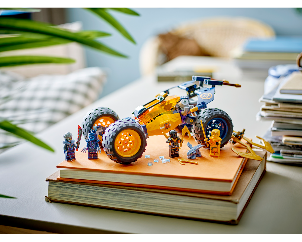 Amazon.com: Lego Ninjago Arins Ninja Terrain Buggy Set 71811