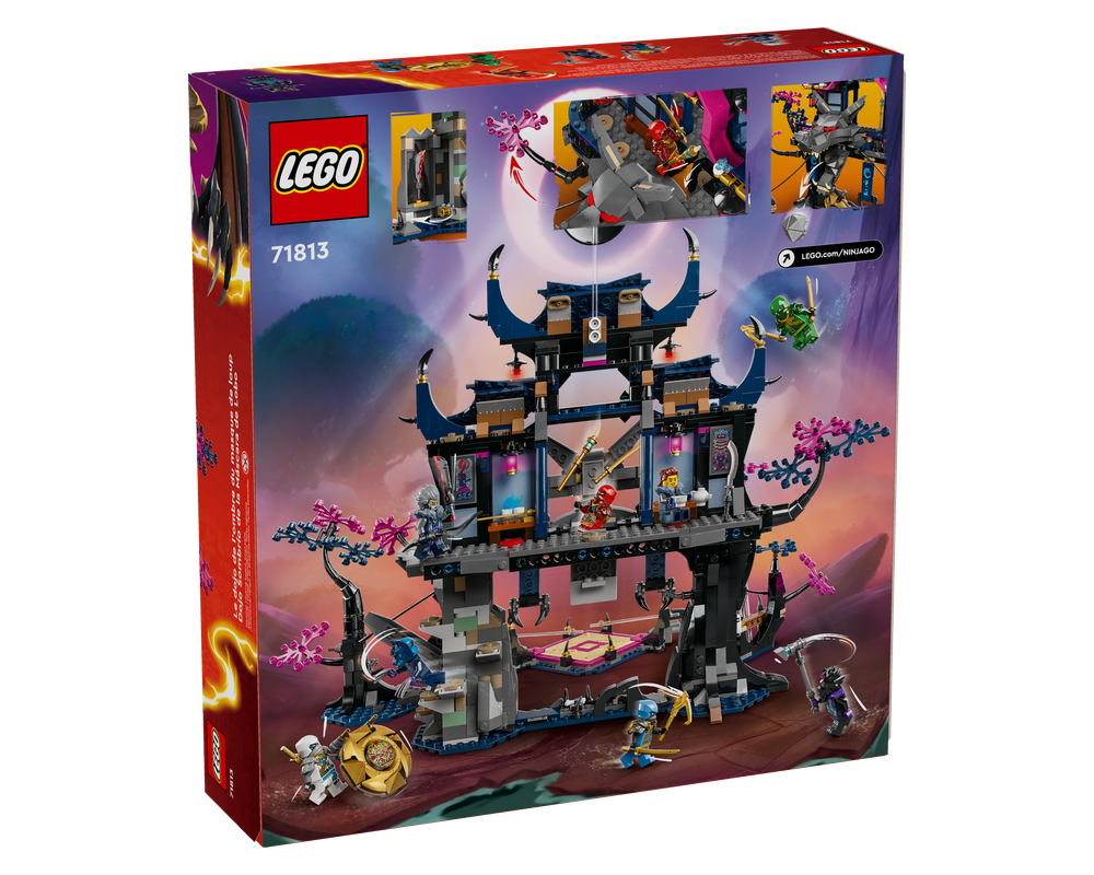 LEGO Set 71813-1 Wolf Mask Shadow Dojo (2024 Ninjago) | Rebrickable ...