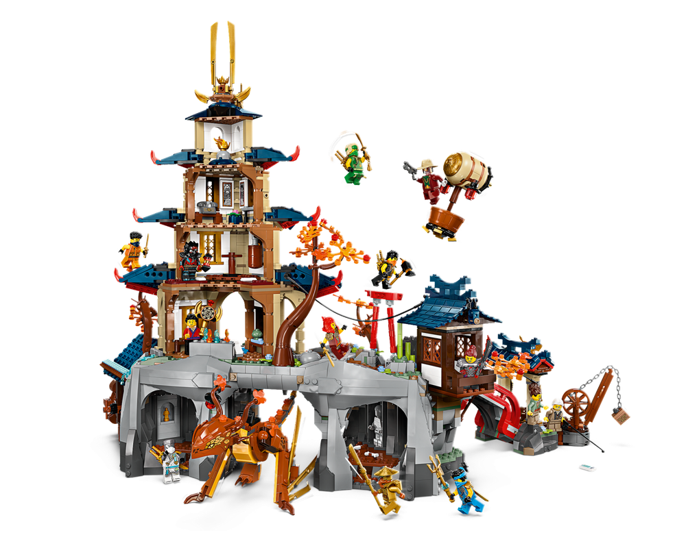 LEGO Set 71814-1 Tournament Temple City (2024 Ninjago) | Rebrickable ...