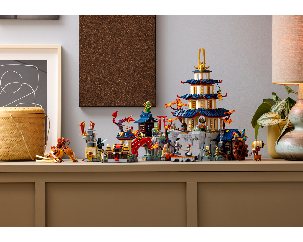 LEGO Set 71814-1 Tournament Temple City (2024 Ninjago