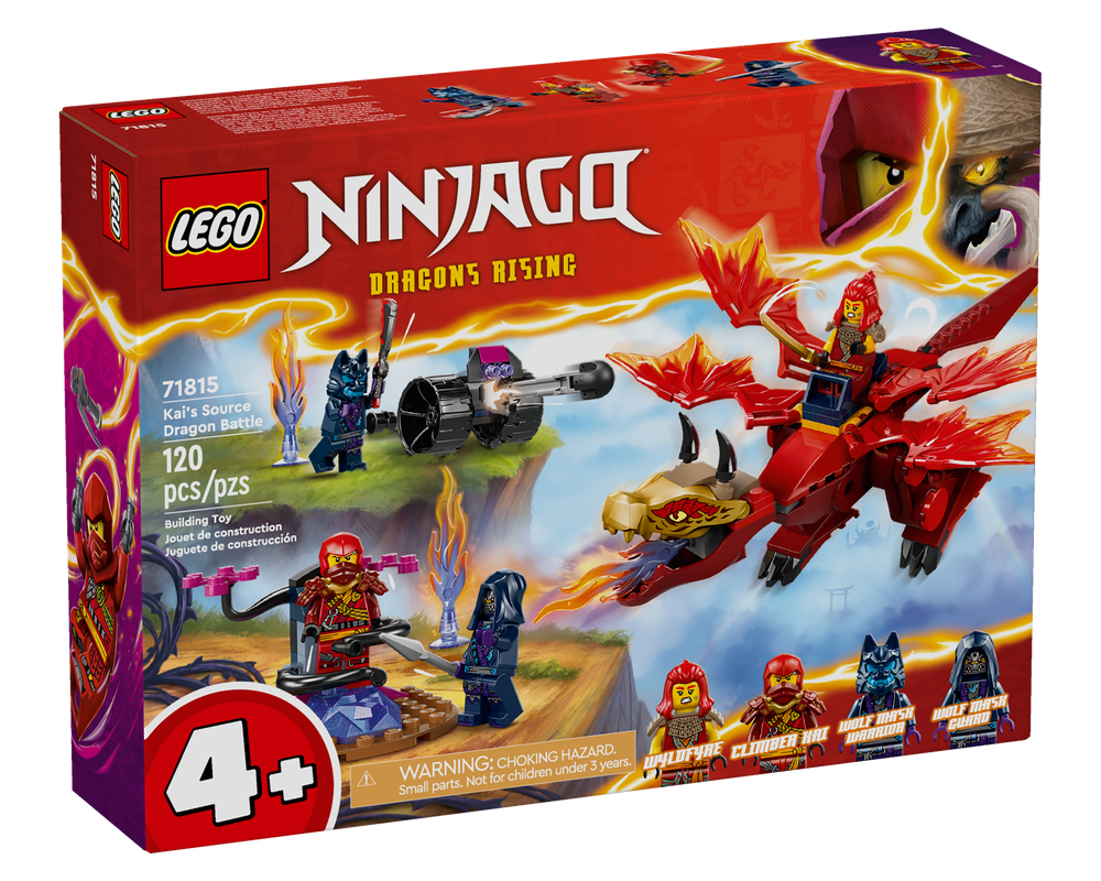 LEGO Set 71815-1 Kai's Source Dragon Battle (2024 Ninjago ...