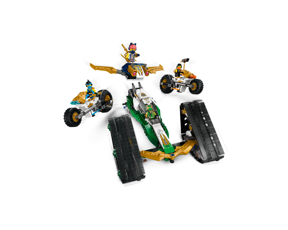 LEGO Set 71820-1 Ninja Team Combo Vehicle (2024 Ninjago) | Rebrickable ...