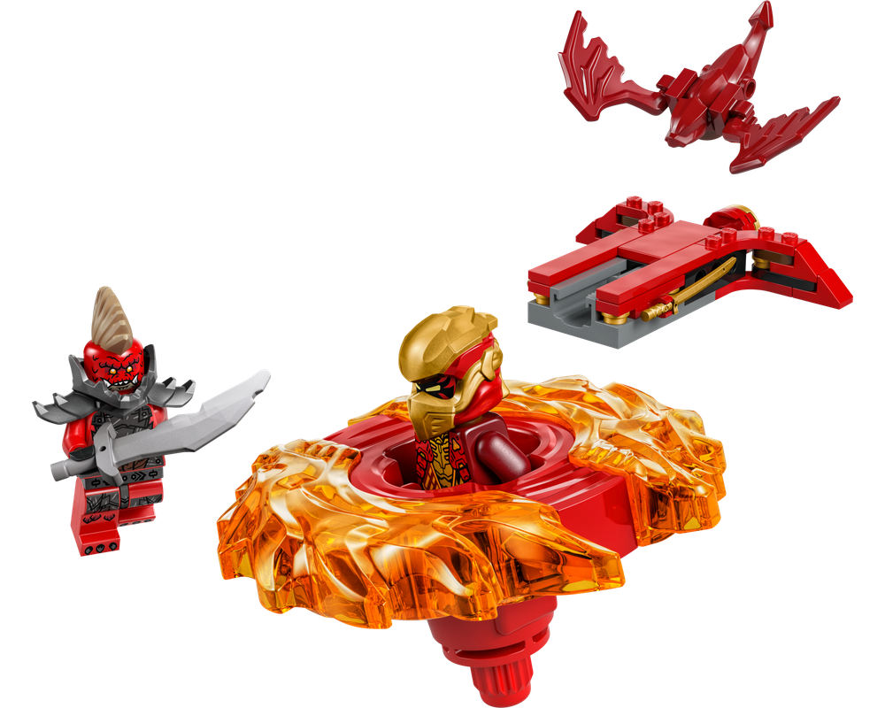LEGO Set 71823-1 Kai's Dragon Spinjitzu Spinner (2025