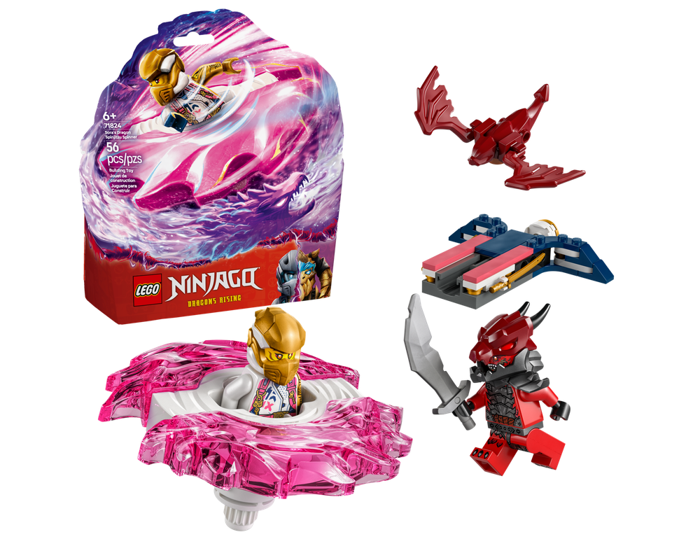 LEGO Set 718241 Sora's Dragon Spinjitzu Spinner (2025 Ninjago