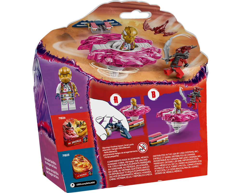 1さん専用 LEGO Ninjago Sora's Dragon Spinjitzu Spinner 71824 Toy