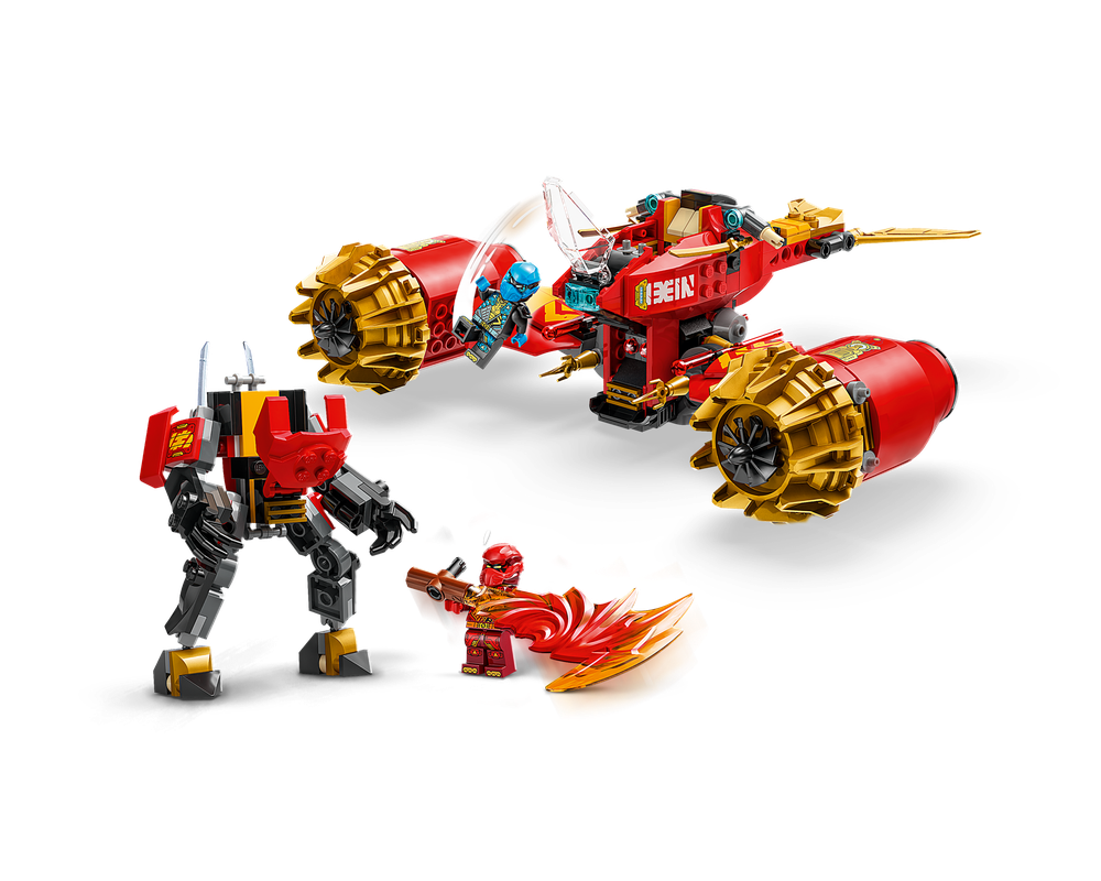 LEGO Set 71830-1 Kai's Mech Storm Rider (2025 Ninjago) | Rebrickable ...