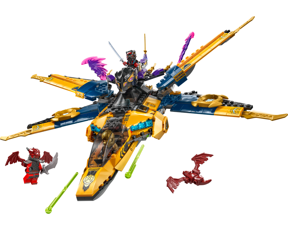 LEGO Set 71833-1 Ras and Arin's Super Storm Jet (2025 Ninjago