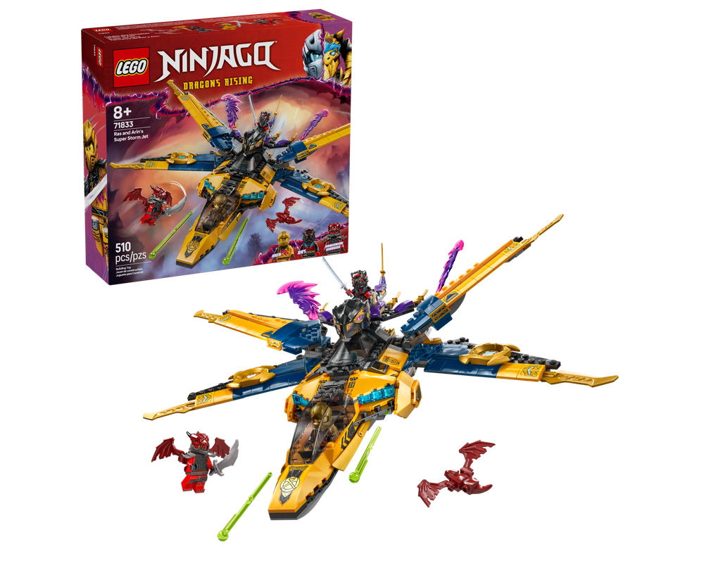 LEGO Set 71833-1 Ras and Arin's Super Storm Jet (2025