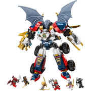 LEGO 71834 NINJAGO Zanes Ultra-Kombi-Mech, 4-in-1-Bauset, 6
