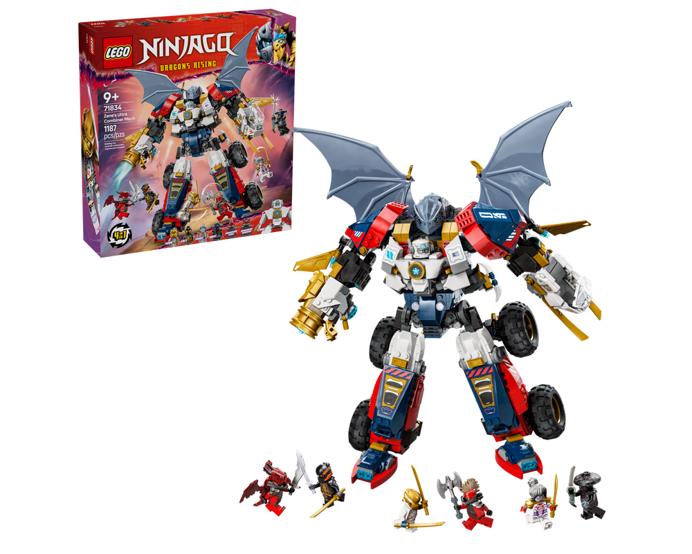 LEGO Set 71834-1 Zane's Ultra Combiner Mech (2025 Ninjago