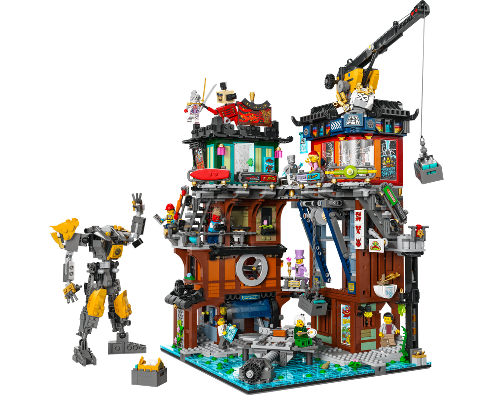 LEGO Set 71837-1 NINJAGO City Workshops (2025 Ninjago