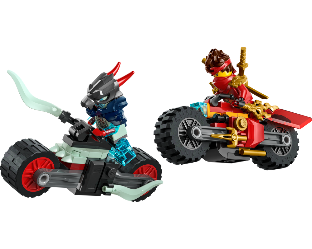 かびたゃ LEGO Set 71838-1 Kai's Motorcycle Speed Race (2025 Ninjago