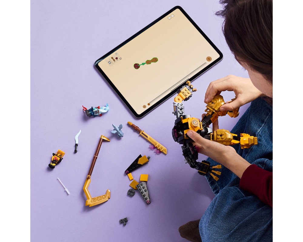 LEGO Set 71839-1 Arin's Spinjitzu Battle Mech (2025 Ninjago ...