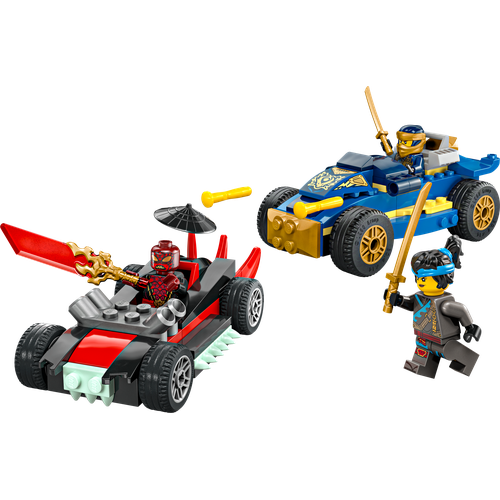 Rogue vs. Drix Race Car Duel