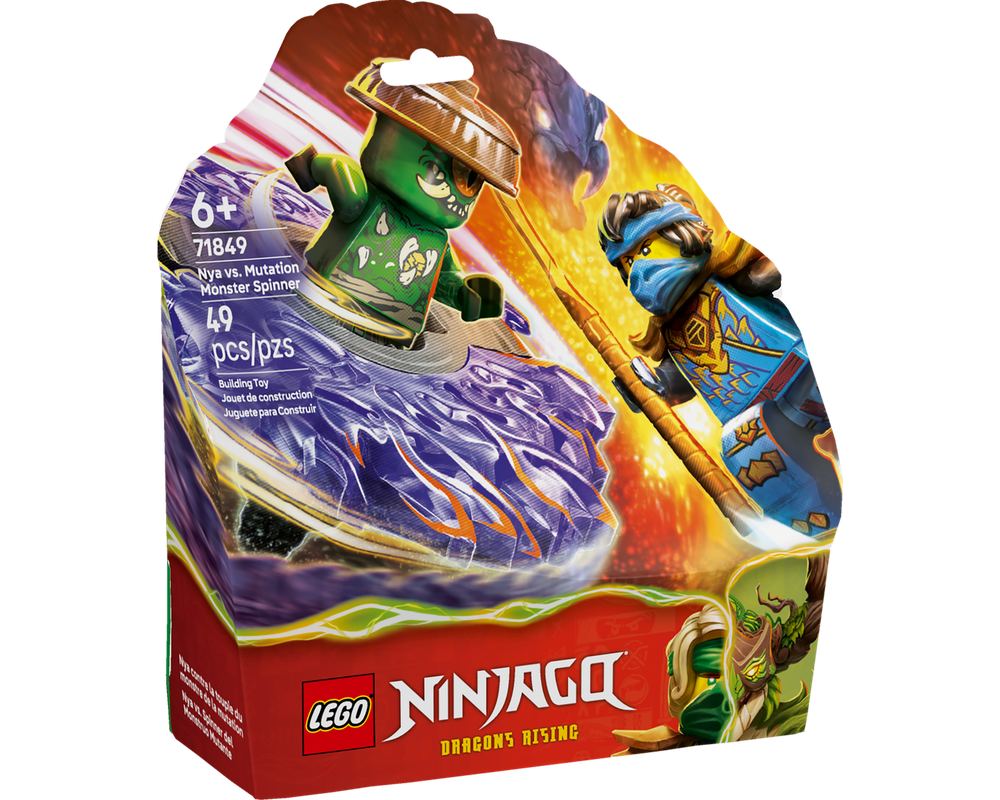 LEGO Set 71849-1 Nya vs. Mutation Monster Spinner (2026 Ninjago