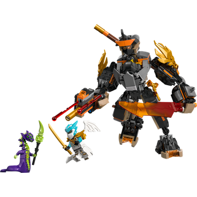 LEGO Cole's Mission Mech & Dragon Zane set 71854