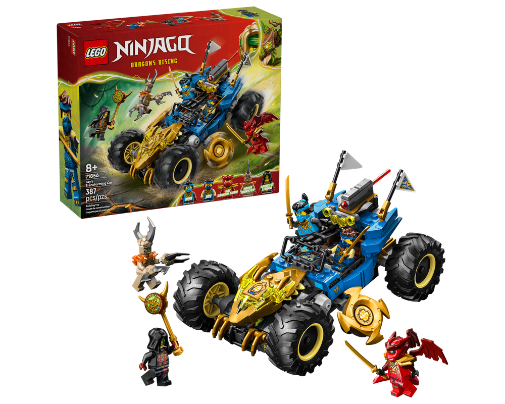 LEGO Set 71856-1 Jay's Transforming Car (2026 Ninjago
