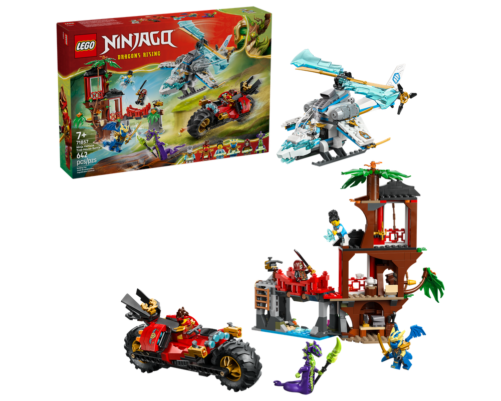 すけすけ LEGO Set 71857-1 Ninja Vehicle Tree House Battle (2026 Ninjago