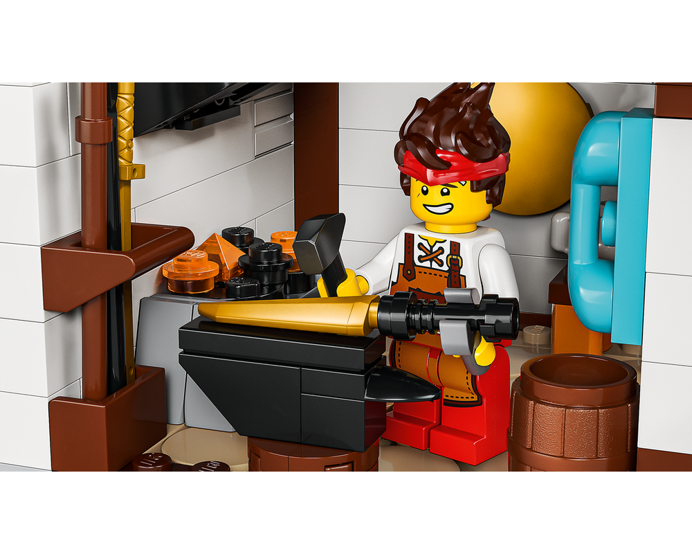 LEGO Set 71858-1 Four Weapons Blacksmith 15th Anniversary (2026 Ninjago ...