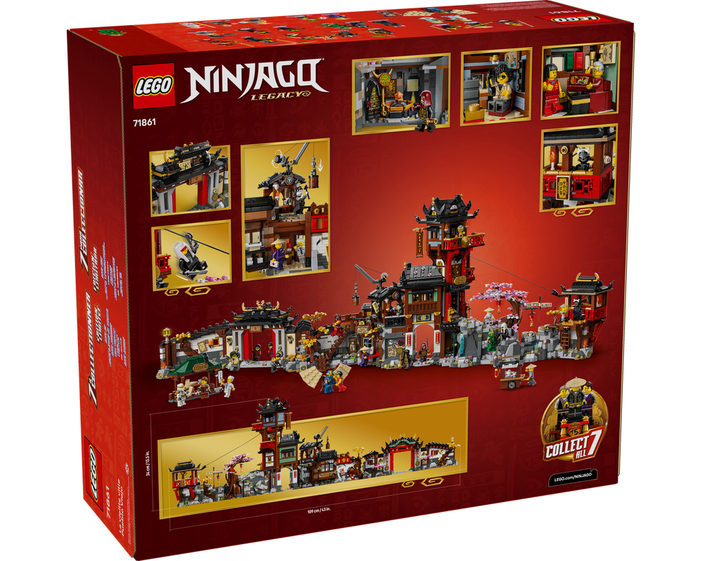 LEGO Set 71861-1 The Old Town 15th Anniversary (2026 Ninjago