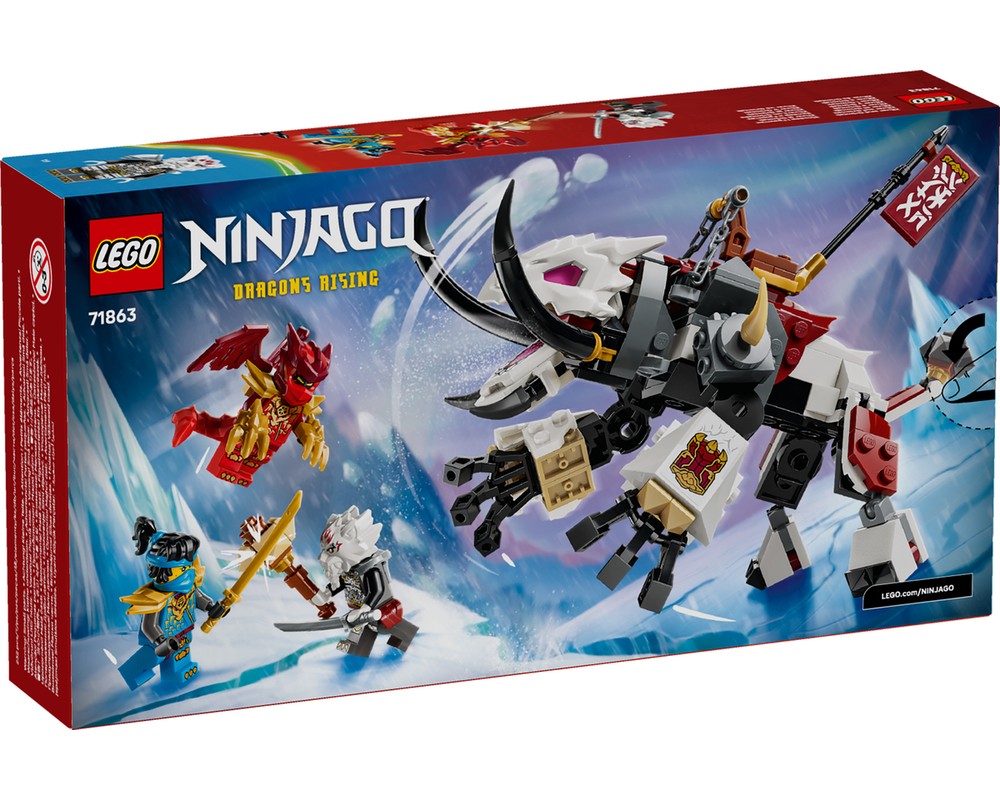 LEGO Set 71863-1 Zilvar and Grimtak the Dragon Beast (2026 Ninjago