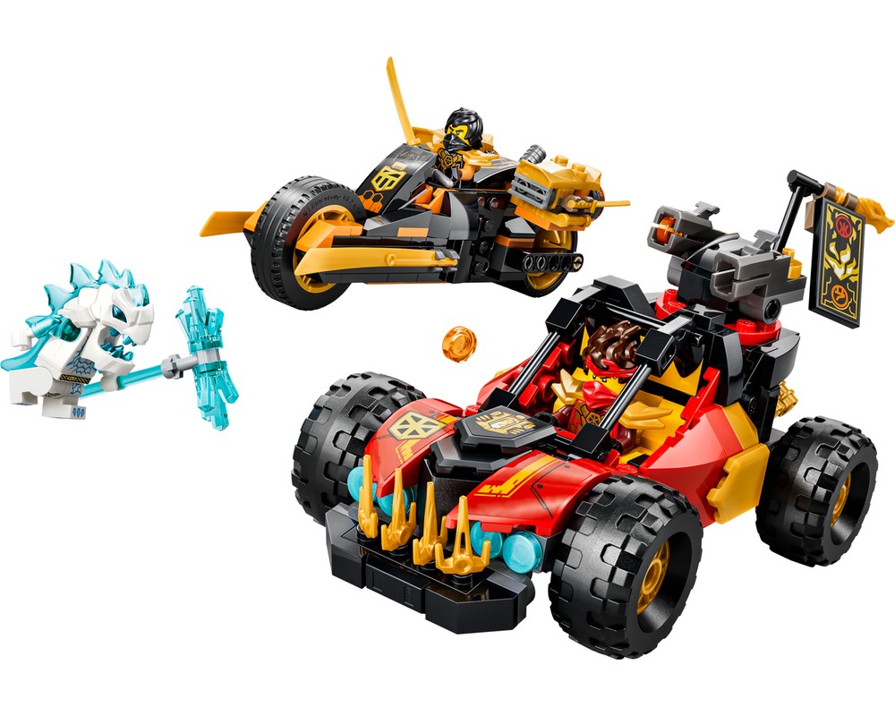 LEGO Set 71864-1 Kai and Cole's Combiner Vehicles (2026 Ninjago