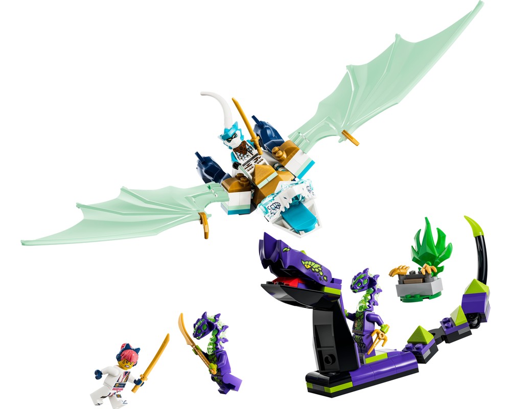 LEGO Set 71865-1 Zane's Ice Dragon Battle (2026 Ninjago