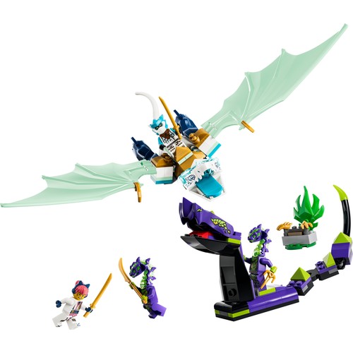 Zane's Ice Dragon Battle