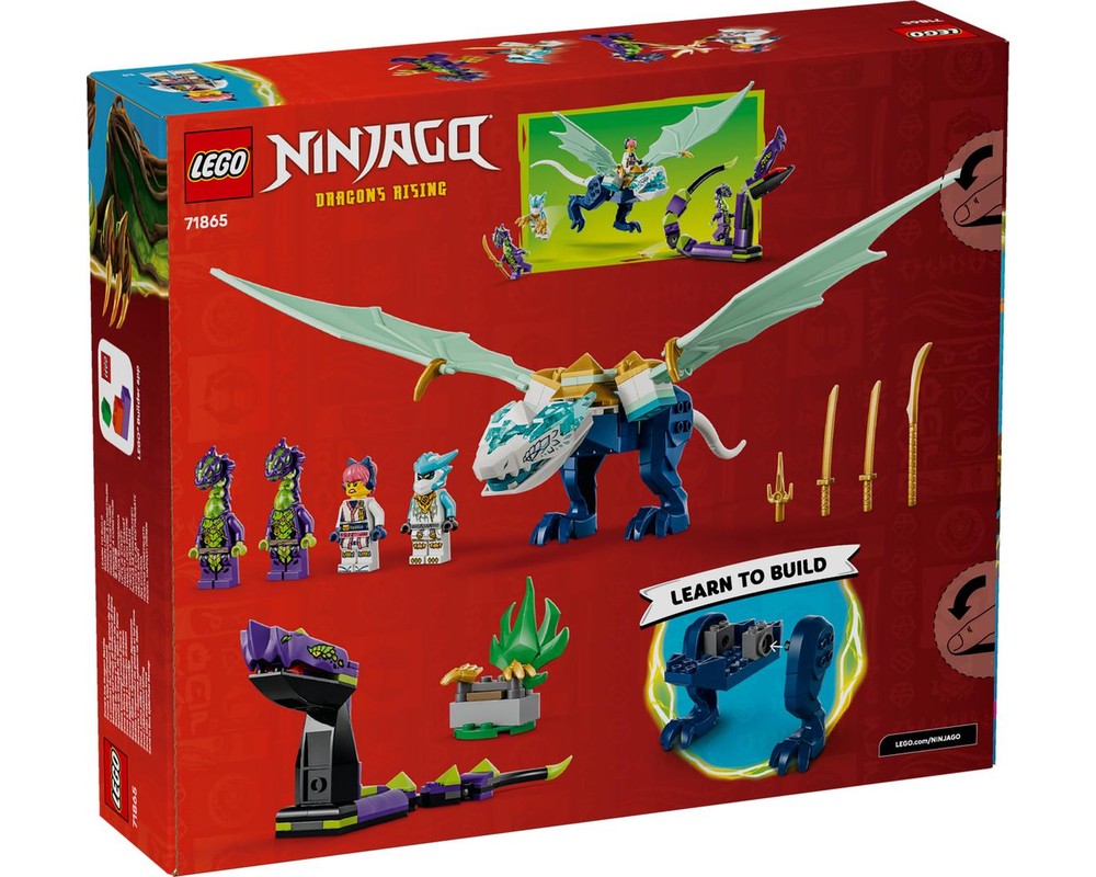 LEGO Set 71865-1 Zane's Ice Dragon Battle (2026 Ninjago
