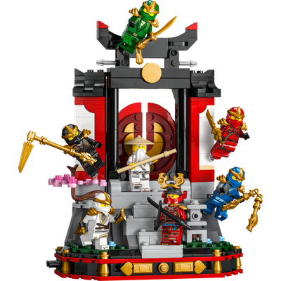 LEGO Ninja Character Display 15th Anniversary set 71866