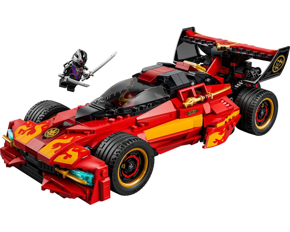 シャクレルレッサーパンダ　①、⑤ LEGO Set 71867-1 X-1 Ninja Charger 15th Anniversary (2026 Ninjago