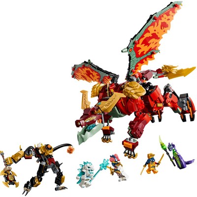 LEGO Wyldfyre's Transforming Dragon Mech set 71868