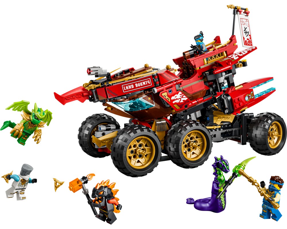 LEGO Set 71869-1 Land Bounty (2026 Ninjago) | Rebrickable - Build