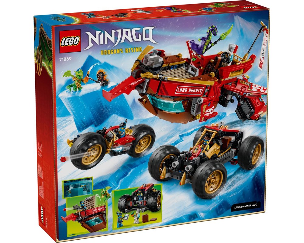 LEGO Set 71869-1 Land Bounty (2026 Ninjago) | Rebrickable - Build