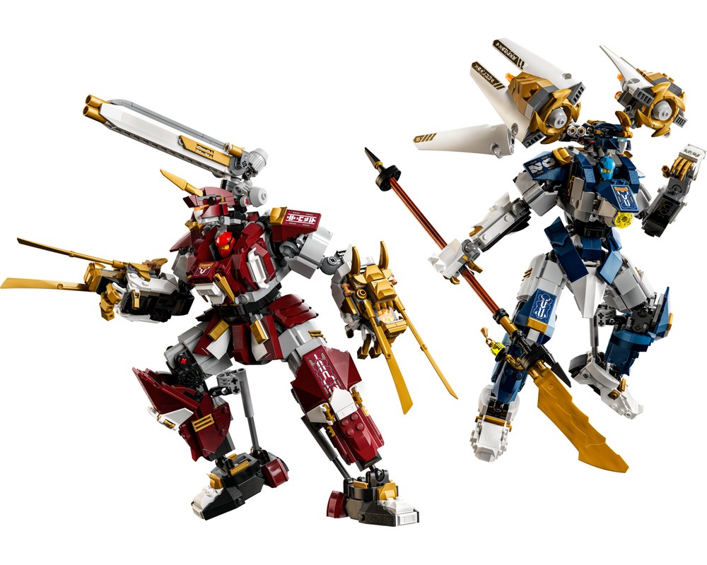 LEGO Set 71870-1 The Twin Titan Mechs (2026 Ninjago) | Rebrickable