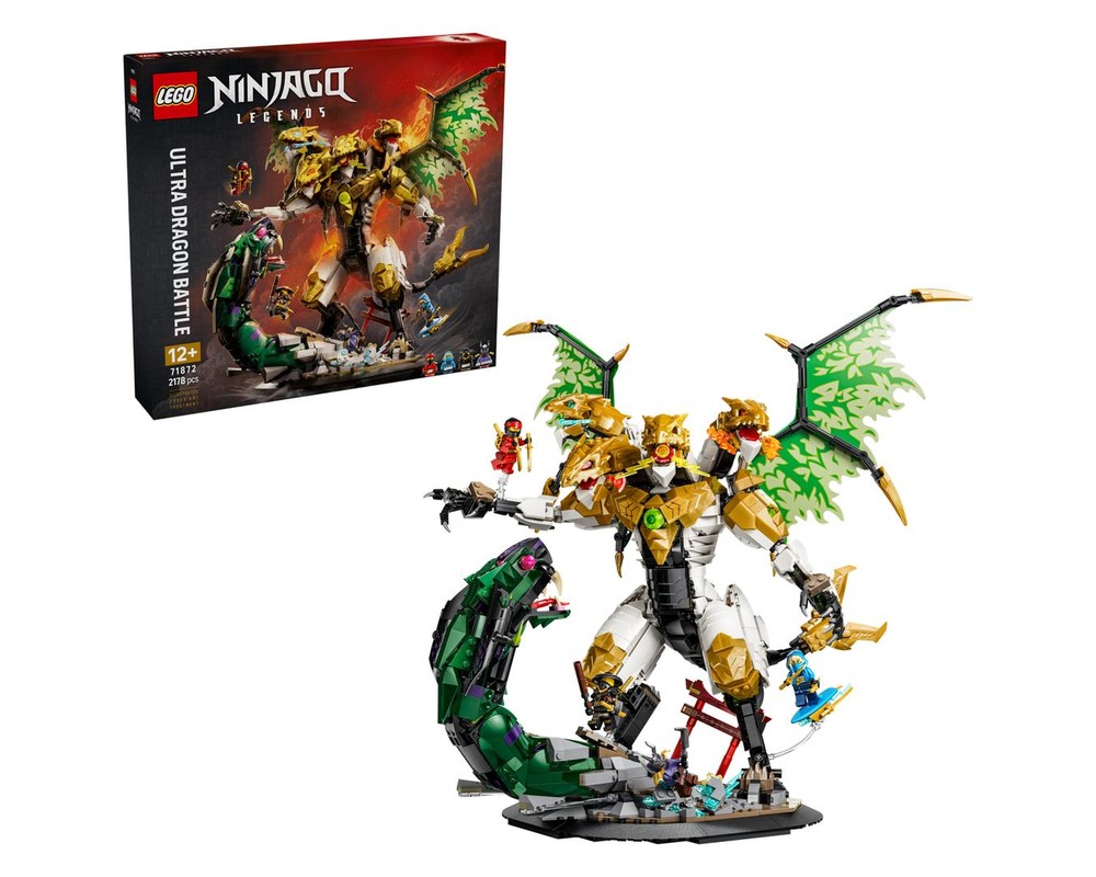 LEGO Set 71872-1 Ultra Dragon Battle (2026 Ninjago) | Rebrickable