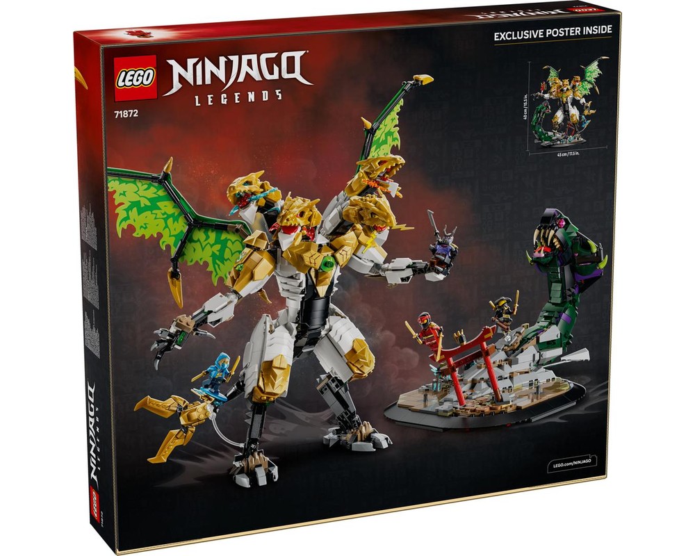 LEGO Set 71872-1 Ultra Dragon Battle (2026 Ninjago) | Rebrickable