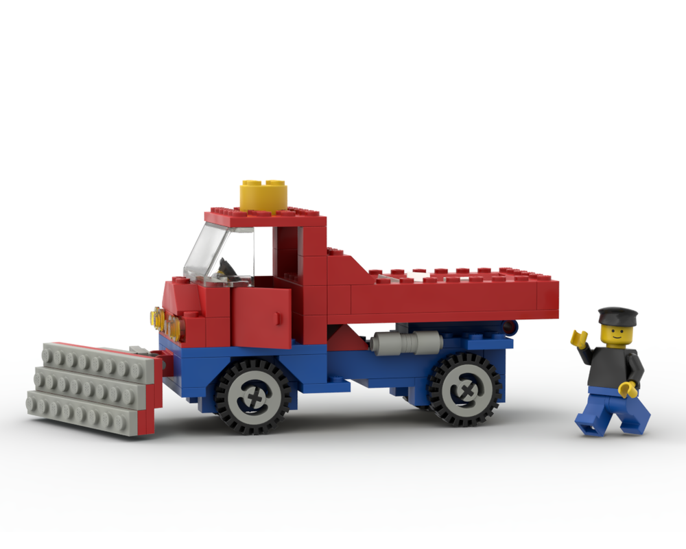 LEGO Set 720-1-c12 Snow Plough (1985 Universal Building Set > Basic ...