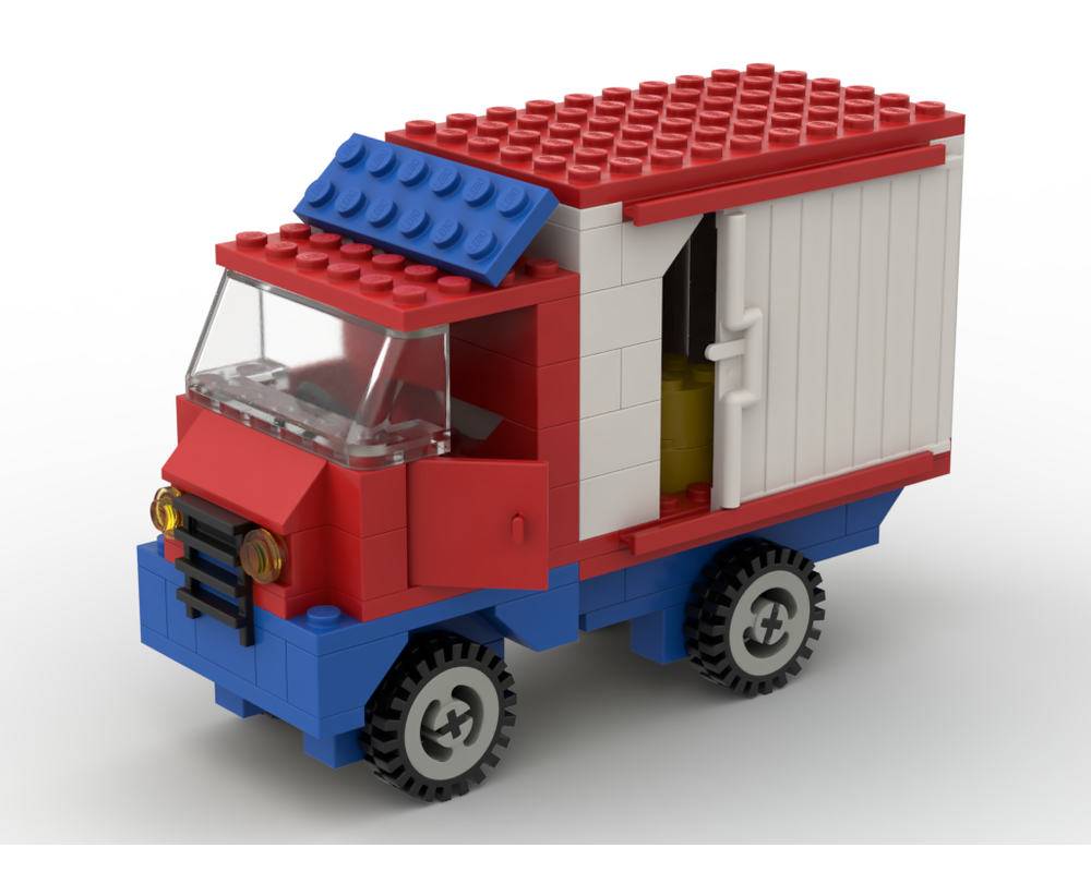 LEGO Set 720-1-c14-s1 Truck (1985 Universal Building Set > Basic ...