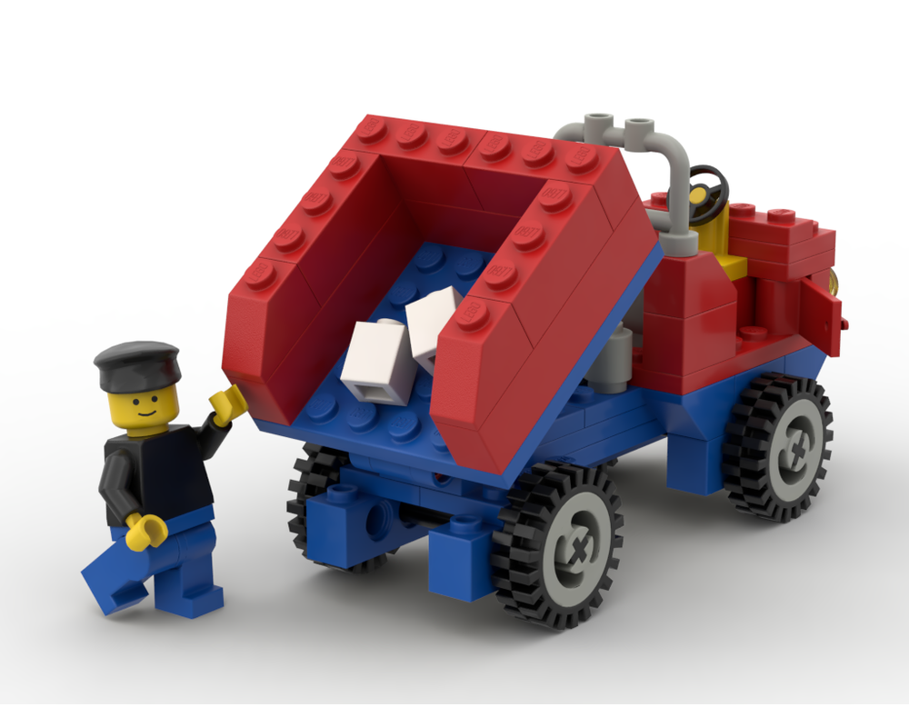 LEGO Set 720-1-c16 Dump Truck (1985 Universal Building Set > Basic ...