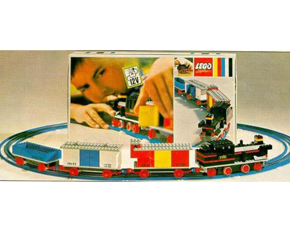 LEGO Train with 12V Electric Motor (1969 Train > 12V) | Rebrickable - LEGO