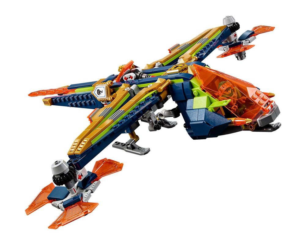 LEGO Set 72005-1-s1 Aaron's X-bow ship (2018 Nexo Knights ...