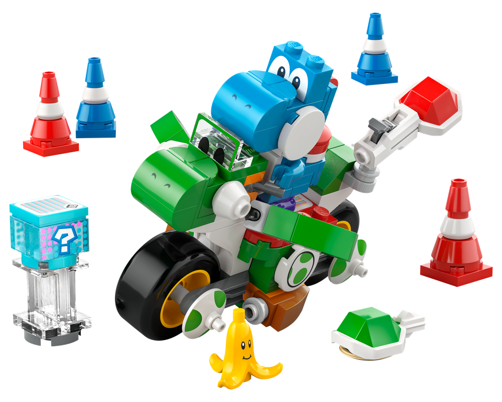 LEGO Set 72031-1 Mario Kart - Yoshi Bike (2025 Super Mario