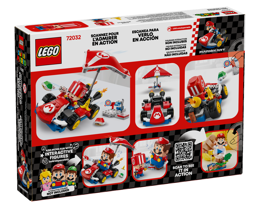 LEGO Set 72032-1 Mario Kart - Standard Kart (2025 Super Mario ...